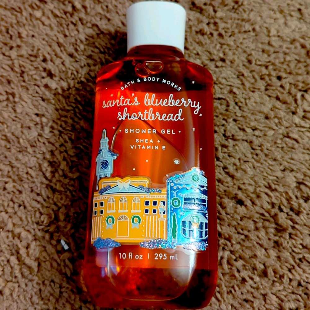 Santa’s Blueberry Shortbread Shower Gel